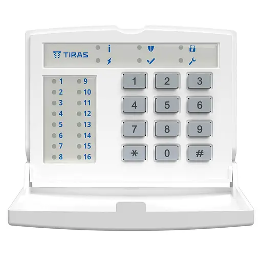 Клавиатура Tiras K-LED16 на 16 индикаторов зон. (21-00021) - фото 4