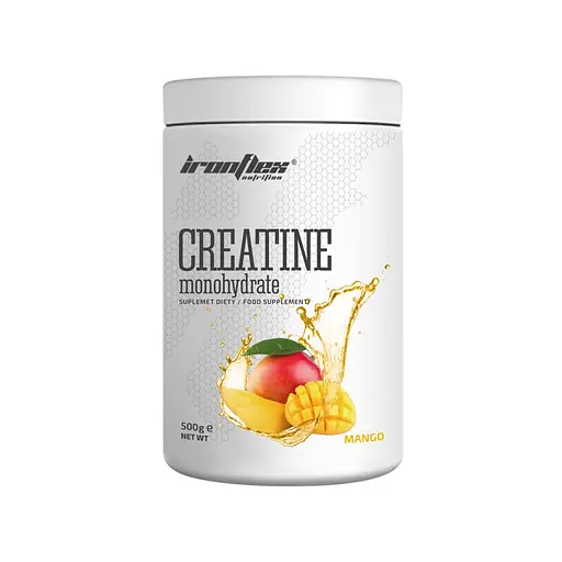 Креатин Creatine Monohydrate, 500 грамм Манго IronFlex 000312715