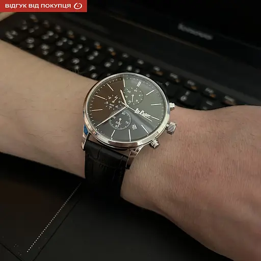 Годинник Lee Cooper Leather Black - фото 9