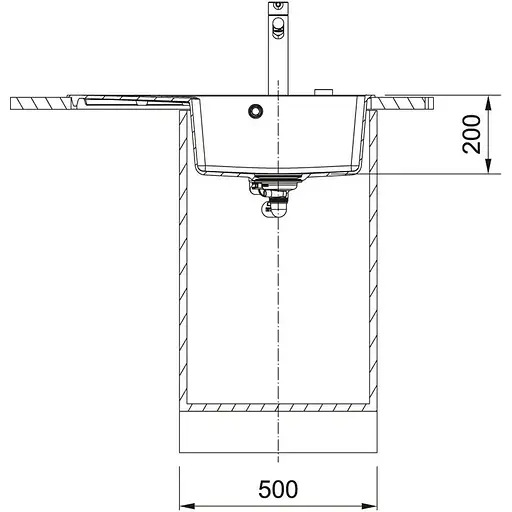 Кухонна мийка Franke Centro, фраграніт, воникс - фото 3