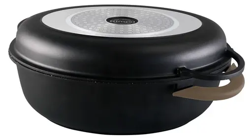 Гусятниця з кришкою сковородою Ringel Meyer 8.4л алюмінієва 40x27x18.5 см - фото 2