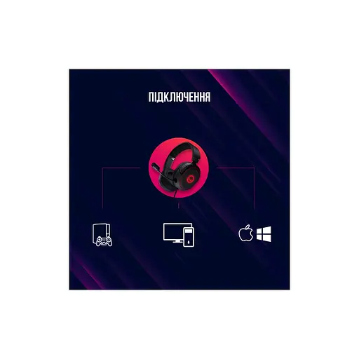 Наушники Lorgar Kaya 460 Gaming RGB USB Black LRG-GHS460 - фото 12