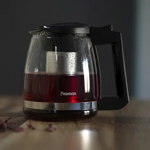 Чайник для заваривания Fissman со стальным фильтром 2 л (6464) - фото 6