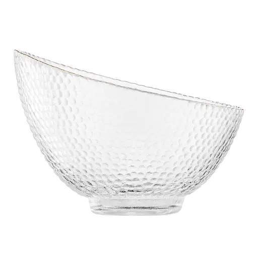 Салатник скляний Ardesto 22 см Commelina прозорий AR5017 - фото 2