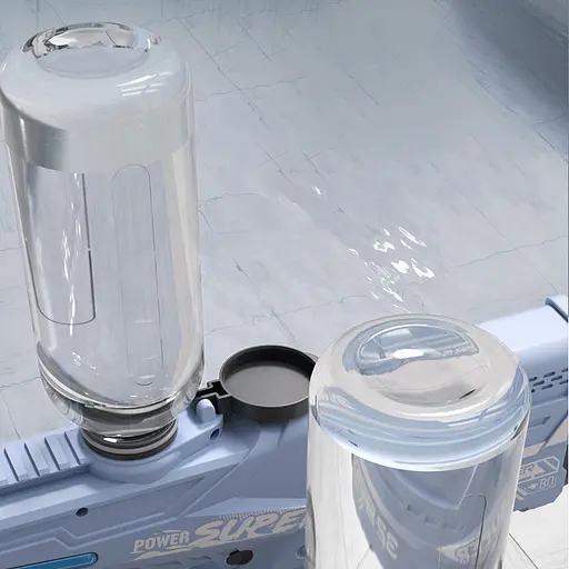 Водяний акумуляторний автомат Space Model Water Gun 9002A (750ml) with lithium battery Light Blue - фото 3