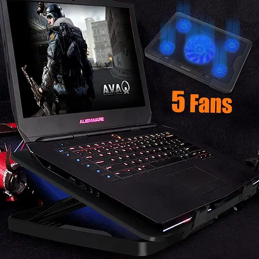 Підставка для ноутбука SY-C5 охолоджуюча - фото 6