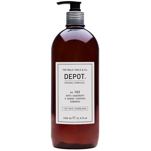 Шампунь для контроля выделения жира и от перхоти Depot No.102 Z.ONE Anti-Dandruff & Sebum Control Shampoo 1 л