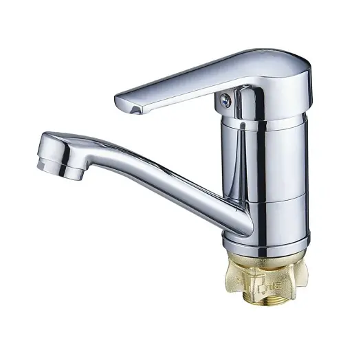 Смеситель для умывальника Solone SIT4-B182 поворотный излив Хром 30412 - фото 1