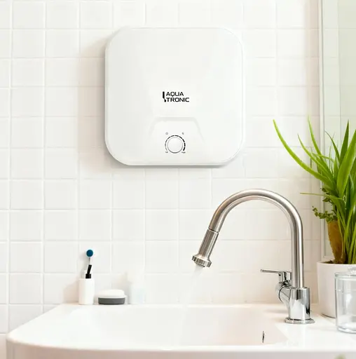 Водонагреватель электрический Aquatronic, 1500 Вт, мокрый ТЭН, 10 л над мойкой вертикальный, квадратный, белый (Compact WO1015 C2M) - фото 12