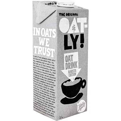 Напій вівсяний Oatly Barista Edition 1 л  - фото 2