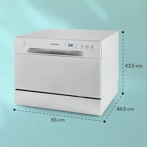 Посудомийна машина Klarstein Havasia UV 6 1380 Вт (10041823) - фото 7