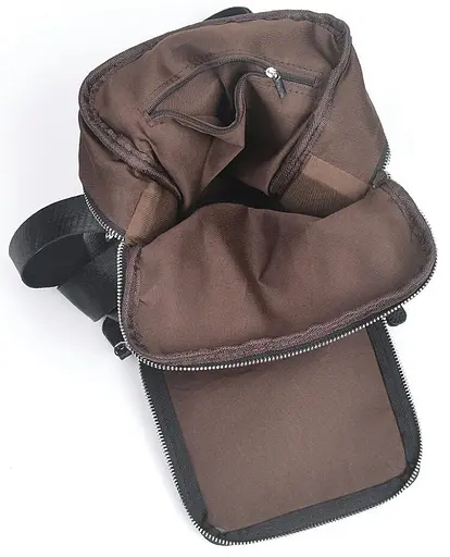 Сумка кожаная мужская Vintage 21х25х6 см sum0012520 - фото 4