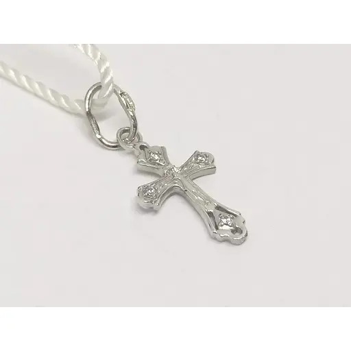 Золотой крестик Семейные драгоценности. Распятие Христа. 140900Б - фото 2