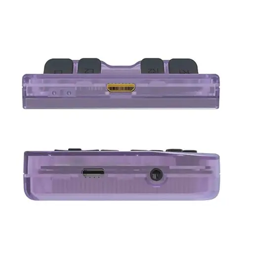 Игровая консоль Anbernic RG35XX + 5000 Игр 64GB (Purple Transparent) - фото 4