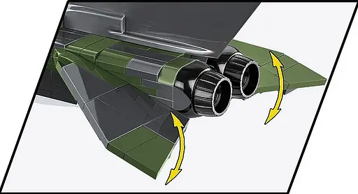 Конструктор Літак винищувач Panavia Tornado IDS COBI 5894 - фото 5