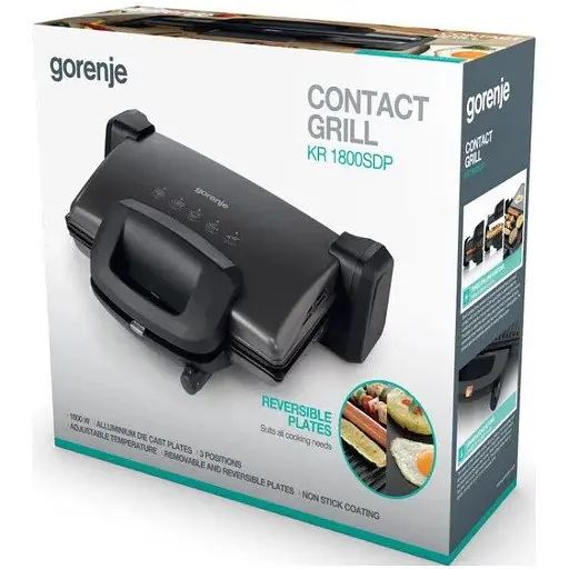 Электрогриль прижимной Gorenje KR1800SDP - фото 3