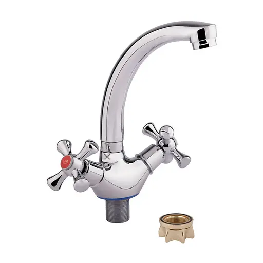 Смеситель для кухни Lidz (CRM) -30 21 271 02 - фото 2