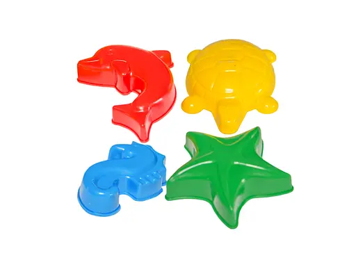 Набор для песка ТехноК, 50 шт. в пакете, 4845