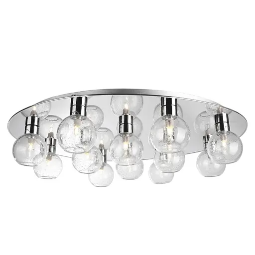 Люстра Brille молекула стельова з підсвічуванням LED G9 40W CH (BL-659C/12) - фото 2