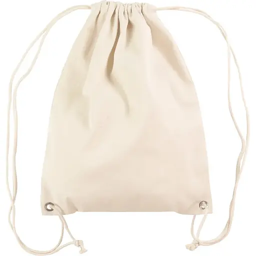 Рюкзак з бавовни Rosa Talent 35х45 см невибілена бавовна саржа 240 г/м2  - фото 1