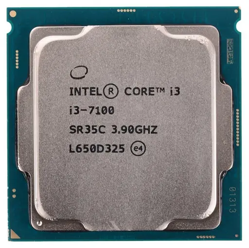 Процессор Intel Core i3 7100 (CM8067703014612) (Socket 1151, 4T, 3.9 ГГц, Tray) Б/у - фото 1
