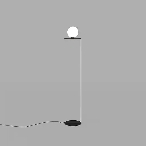 Торшер BL 1501-1P BK - фото 1