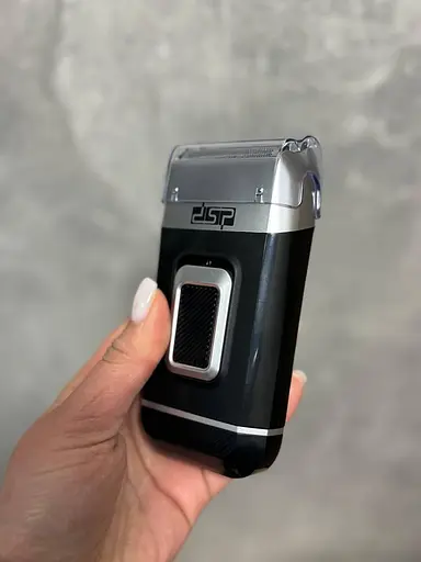 Беспроводная электробритва шейвер DSP 60102 бритва для влажного и сухого бритья аккумуляторная бритва 5 Вт Черный - фото 4