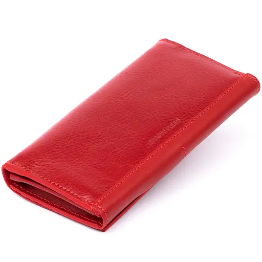 Женский кожаный кошелек-клатч Grande Pelle 20х10х2.5 см acs0015920 - фото 2