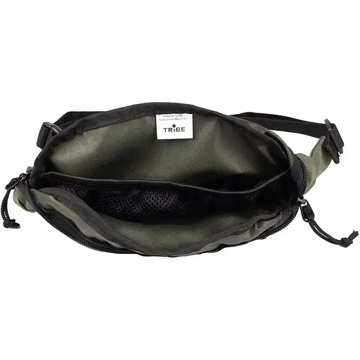 Поясна сумка Tribe Waist bag 2.5 л T-ID-0002 Olive (1042-T-ID-0002-olive) - фото 4