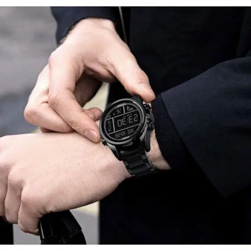 Наручные мужские часы Skmei 1448 Indigo Черный - фото 5