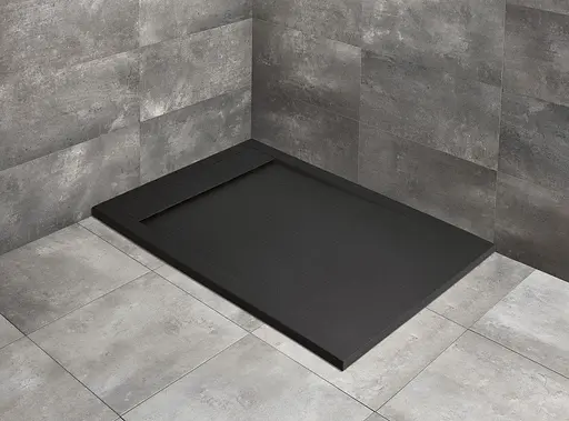 Душовий піддон Radaway Teos F 160x0 чорний HTF16080-54 - фото 1