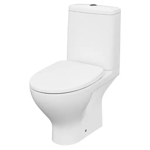 Унитаз-компакт Cersanit Moduo Clean On 011 K116-025 с сидением Soft Close Slim WRAP легкосьемное - фото 1