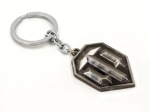 Брелок GeekLand World of Tanks Світ танків лого WoT 21.82 - фото 1