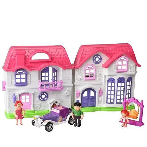 Игровой набор домик лесной с мебелью и фигурками IM333