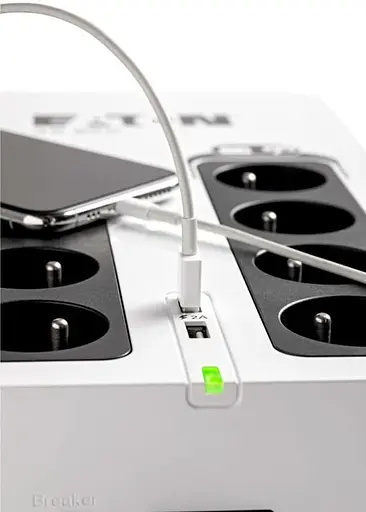 Джерело безперебійного живлення Eaton 850 ВА / 510 Вт / 9 А*ч (3S850D) - фото 5