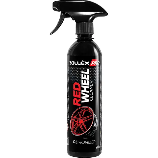 Очисник колісних дисків Zollex Pro RED Wheel Cleaner 500 мл  