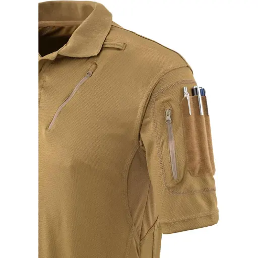 Тенниска поло Defcon 5 Advanced Tactical Polo S Coyote tan - фото 2