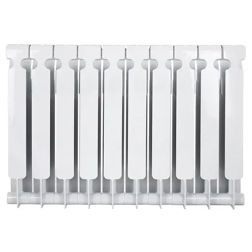 Радіатор секційний Intelli 500/96 Bimetal / Ціна за 1 секцію RAD044, Білий - фото 2