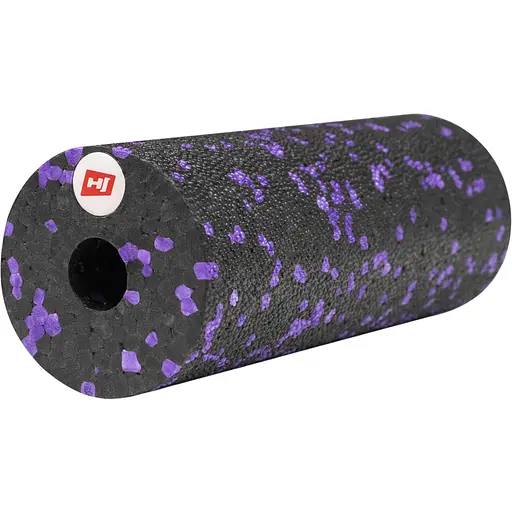 Мини массажный ролик (валик, роллер) Hop-Sport EPP 15см HS-P015YG черно-фиолетовый