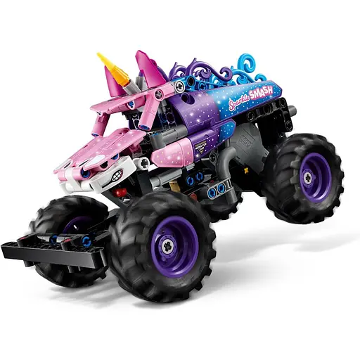 Конструктор LEGO Technic Monster Jam Sparkle Smash із функцією Pull-Back 343 деталі (42220) - фото 4