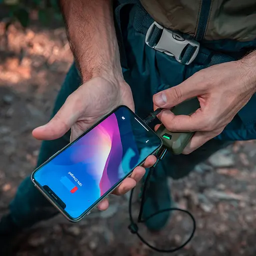 Портативный фумигатор Flextail Max Repel S + Powerbank 9600 мАч (Зеленый) - фото 5