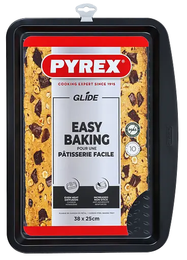 Форма Pyrex Glide металева низька прямокутна 38х25 см (GL38BV6/8046) - фото 3