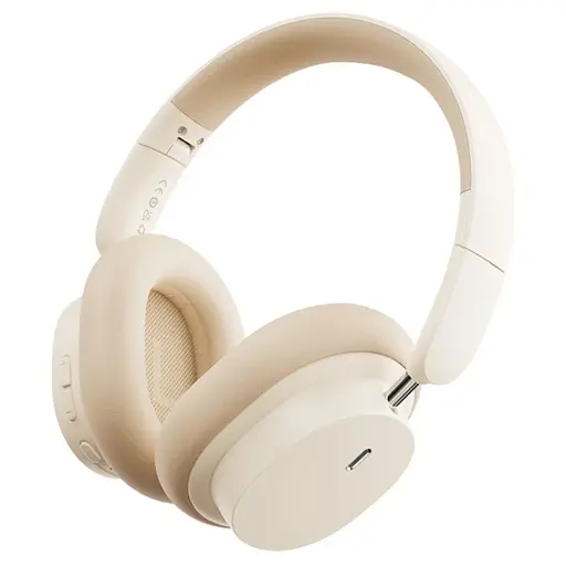 Накладні бездротові навушники Baseus Bowie D05 Wireless Headphones (NGTD02021) Creamy-white