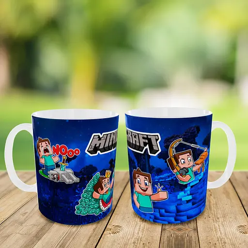 Набір дитячий Майнкрафт «Minecraft» рюкзак 36х27см сумка-бананка, кружка з принтом для хлопчика (01656) - фото 9