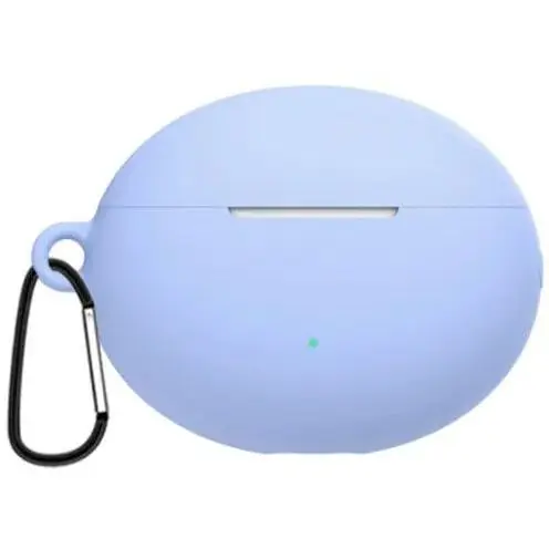 Чохол-накладка DK Silicone Candy Friendly з карабіном для Huawei FreeBuds 4i (lilac)