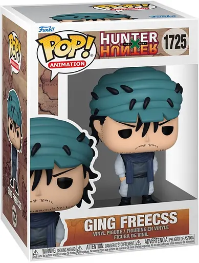 Фигурка Funko Pop Хантер х Хантер Джин Фрикс Hunter X Hunter Ging Freecss 10 см FP HH GF 1725 - фото 2