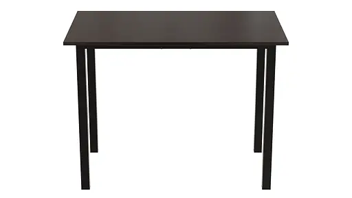 Стіл універсальний Knap Ferrum-decor 750x1200x600 Чорний метал ДСП Венге Магія 16 мм (FRD-106348) - фото 6