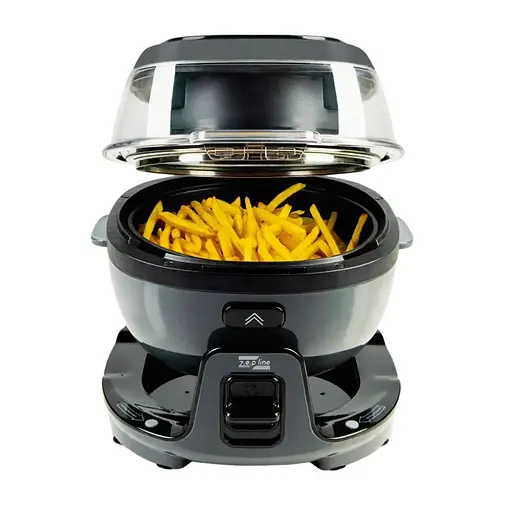 Аэрофритюрница Zepline ZP-140 на 10л с функцией вращения Smart с сенсорным управлением 4000Вт - фото 2