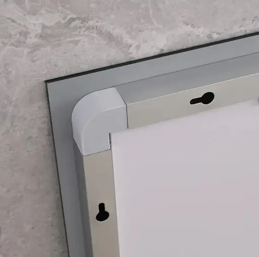 Дзеркало Mixxus HARD MR07-80x50 з LED Touch, Anti-fog, димером, регулюванням яскравості (MI6658) - фото 5