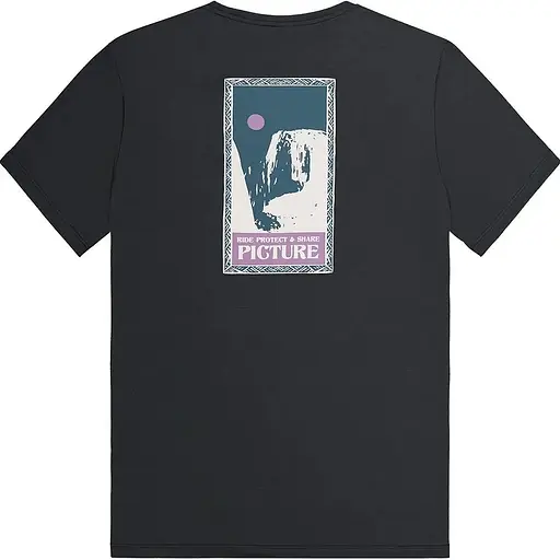 Футболка Picture Organic Timont Black-Check XL (1012-MTS898M-XL) - фото 2